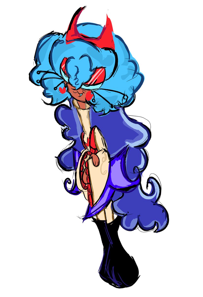 innananeri12423's tweet image. sky curls again hello cursky you are so cute! #skyverse #skyfnf #fnf #fridaynightfunkin