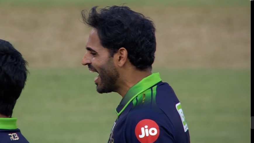 The hype is real when Bhuvneshwar Kumar starts celebrating aggressively !!