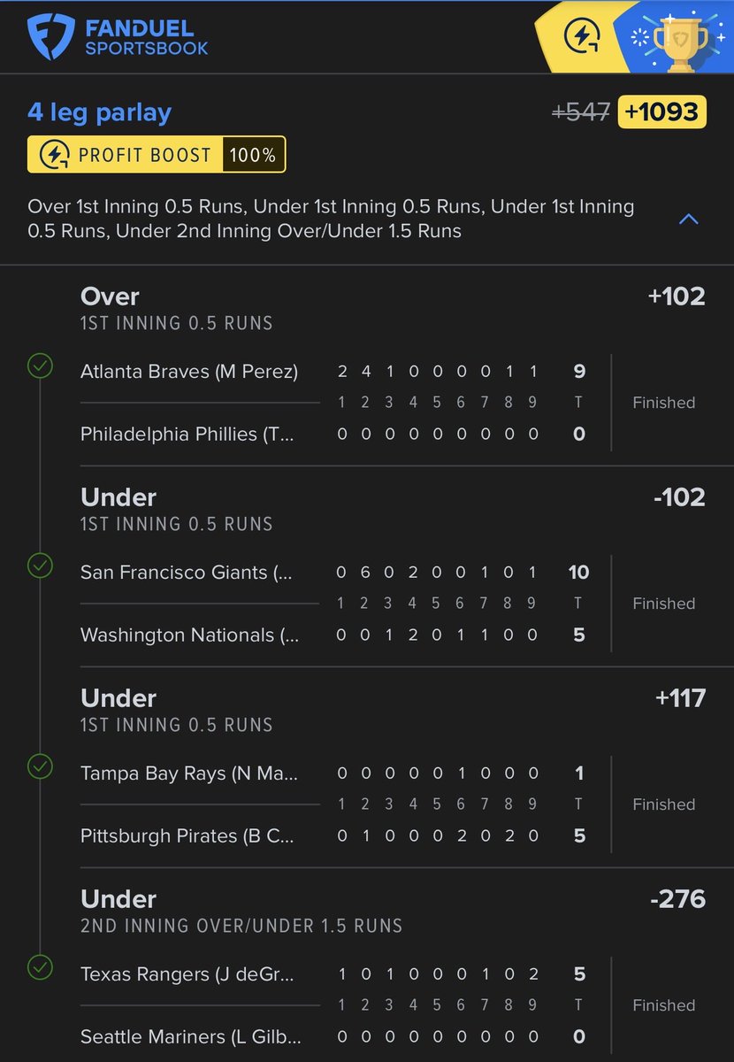 Gregtheleg44's tweet photo. @NRFIAnalytics 3 LOTTOS IN ONE DAY!!
🔥 https://t.co/oo1w97sLu9