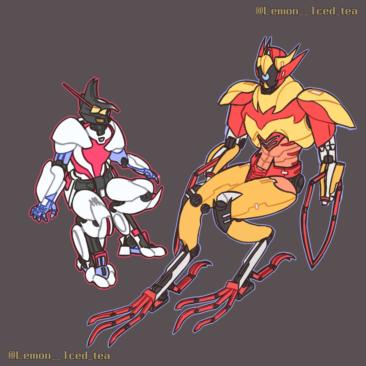 Lemon__1ced_tea's tweet image. Not sure if anyone will see this, but here's my lobotomized Cybertronians
#getarod #rodimus #getaway
#maccadam