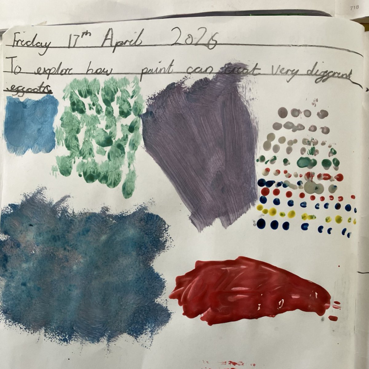 RosaryRC's tweet image. 🎨Year 4 have been exploring how paint can create very different effects. 
@kapowprimary @BCPP__ @StTeresaofCalcu