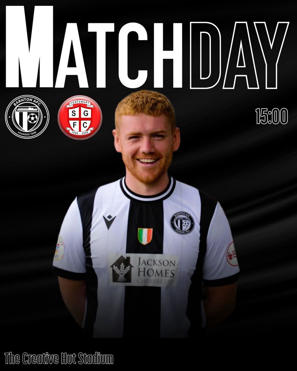 barntonfc's tweet image. 𝐌𝐚𝐭𝐜𝐡 𝐃𝐚𝐲👇

📓 | Sat 18 Apr  
🏆 | NWCFL D1S
🆚️ | @OfficialSGFC 
🕢 | 15:00 k/o
🏟️ | @CreativeHutEdu 
📍 | CW8 4LH
💵 | Entrance £6 | Cons £4 | 18-21yrs £2 | U18 £1 | U5s Free

#FinoAllaFine #UTV
