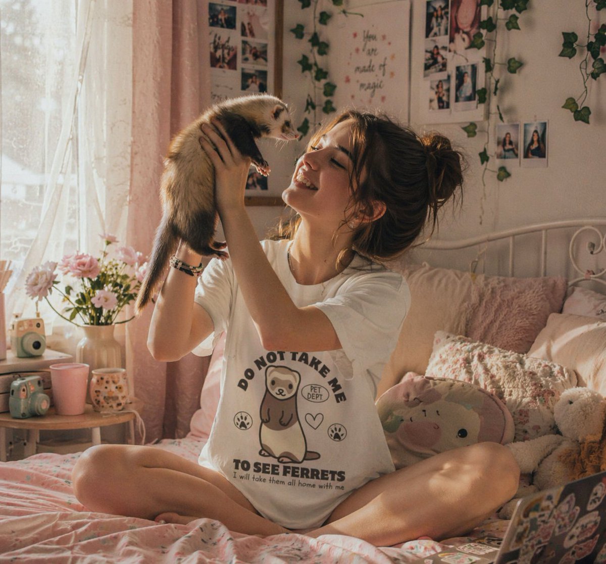 itsdiscove45732's tweet image. I’d take them ALL home 🐾😂

👉 redbubble.com/i/t-shirt/Do-n…

#Ferrets