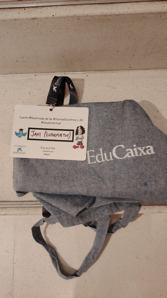 De nuevo a la carga!!! A disfrutar de la cuarta #EduJornada y a reencontrarnos con buena gente!!!