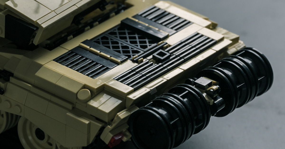NifelizSet's tweet photo. Desert yellow armor. Battlefield presence. 🪖
Meet the Challenger 2 Tank in brick form.
#nifeliz #lego #legotank #afol #tank #tankmodel #militarymodel #challenger2 #modelbuilding #military https://t.co/gMN9VdJmZs