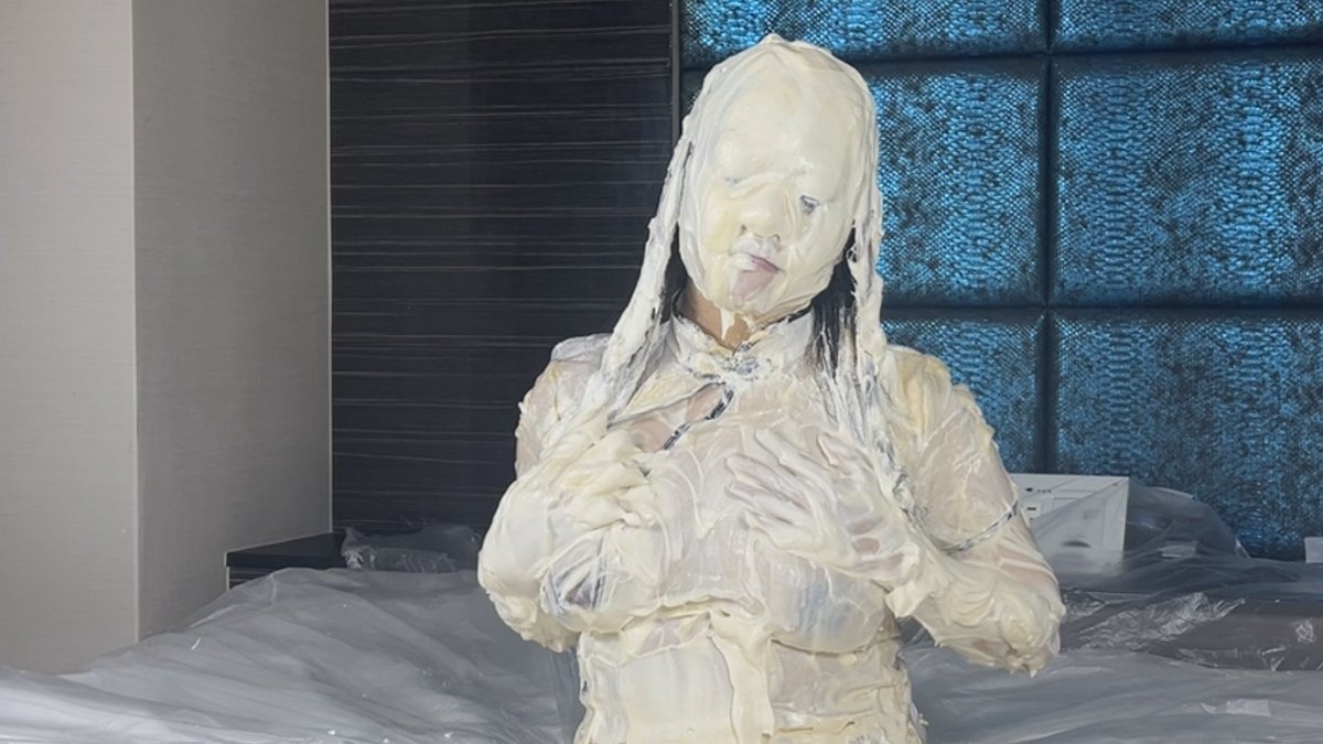 ozone_birth's tweet image. プレミアムプラン限定更新🎂
今回はThe Cream サツキ　別カメラ映像②です！
クリームまみれの体はさらに汚れていく！！
#messy #メッシー