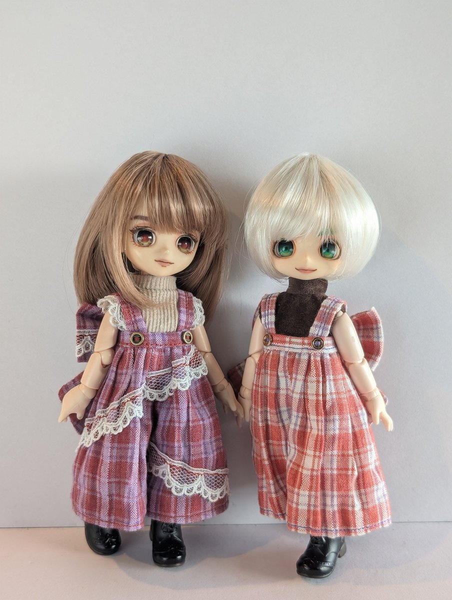 うむ、この生地はレース有り無しどっちもアリだにゃ🤔
皆さんはどっちがお好み？🤭