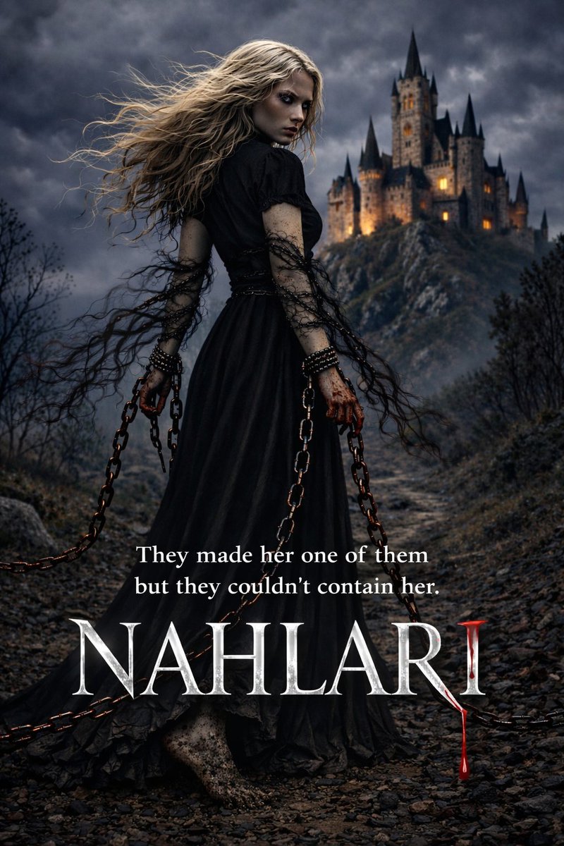 elenavanpeborgh's tweet image. A Dowry of Blood x House of Hunger.

Chosen as a sacrifice and turned into an Immortal, Nahlari’s mind is no longer her own. To survive what she’s becoming, she must fight to keep what remains of herself.

#PosterPit #W #A #H #F