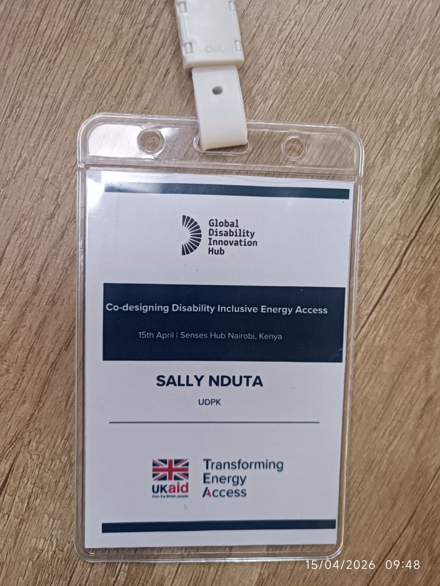 UDPKenya's tweet image. This week marked an important step forward in advancing disability inclusion within the #CleanEnergy space. UDPK participated at a co design workshop on Disability #InclusiveEnergy Access, hosted by the Transforming Energy Access platform in partnership with the Global Disability