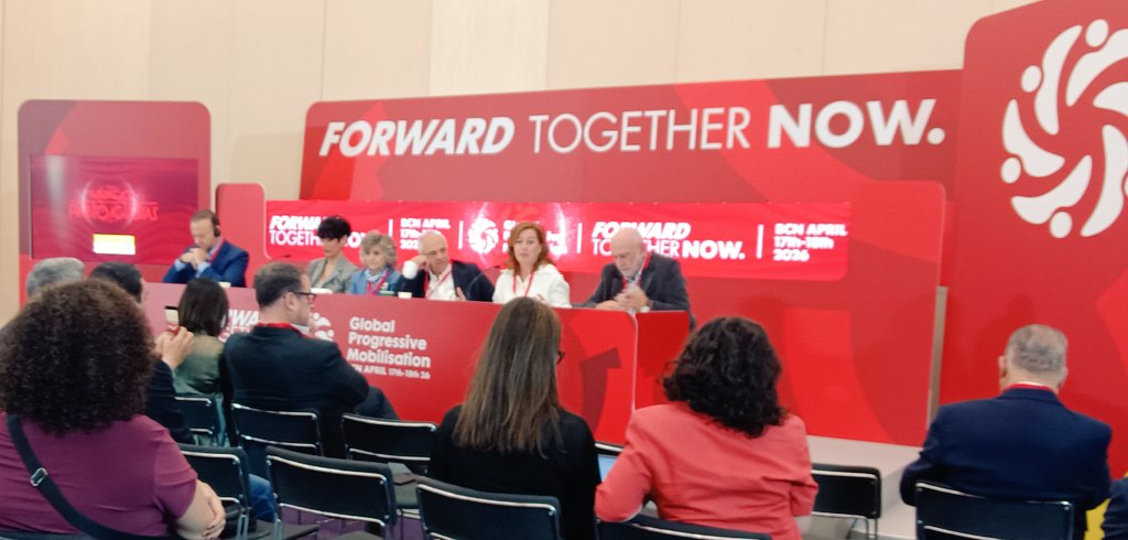 FCampalans's tweet photo. 👉🏽 Continuem a la #GPM2026 @GPMobilisation  amb la taula sobre inclusió organitzada per la @fpabloiglesias amb @F_Armengol @SaizElma @ernestosamperp @luisacarcedo entre altres.
#forwardtogethernow https://t.co/Z744a32VWB