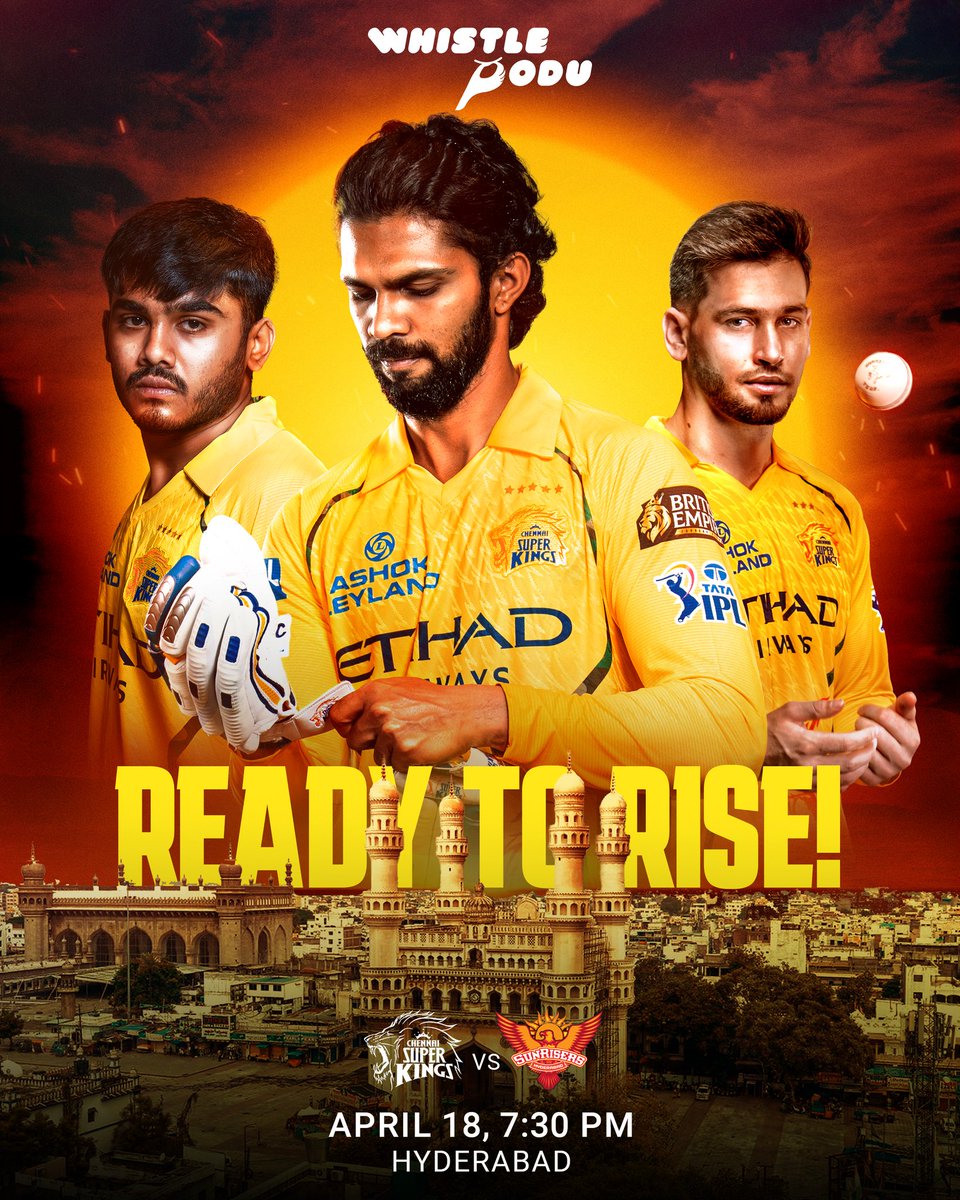 csk_official_'s tweet photo. Roar ready to take on the Risers 🦁🔥

#WhistlePodu #SRHvCSK https://t.co/YJCktmhhn0