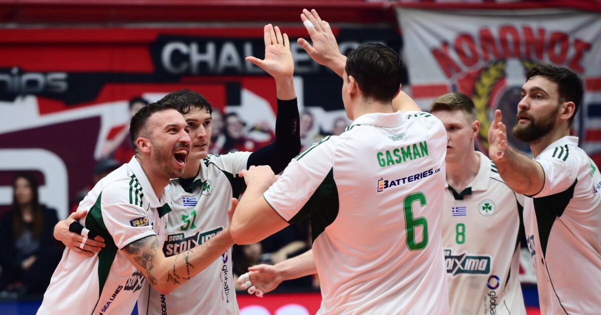 agrinio24gr's tweet image. Παναθηναϊκός – ΠΑΟΚ: Πρώτος τελικός στη Volley League ανδρών dlvr.it/TS5jLX #Παναθηναϊκός #ΠΑΟΚ #VolleyLeague #finals #championship