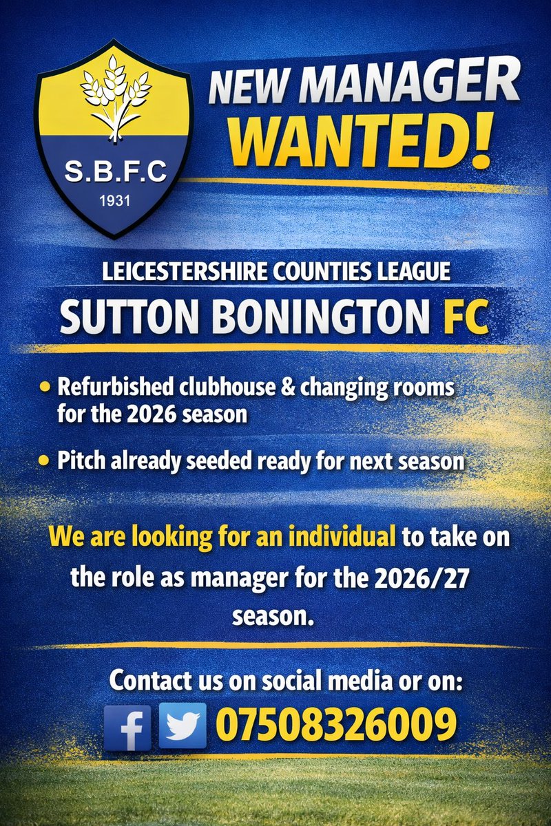 Sutton Bonington FC tweet media