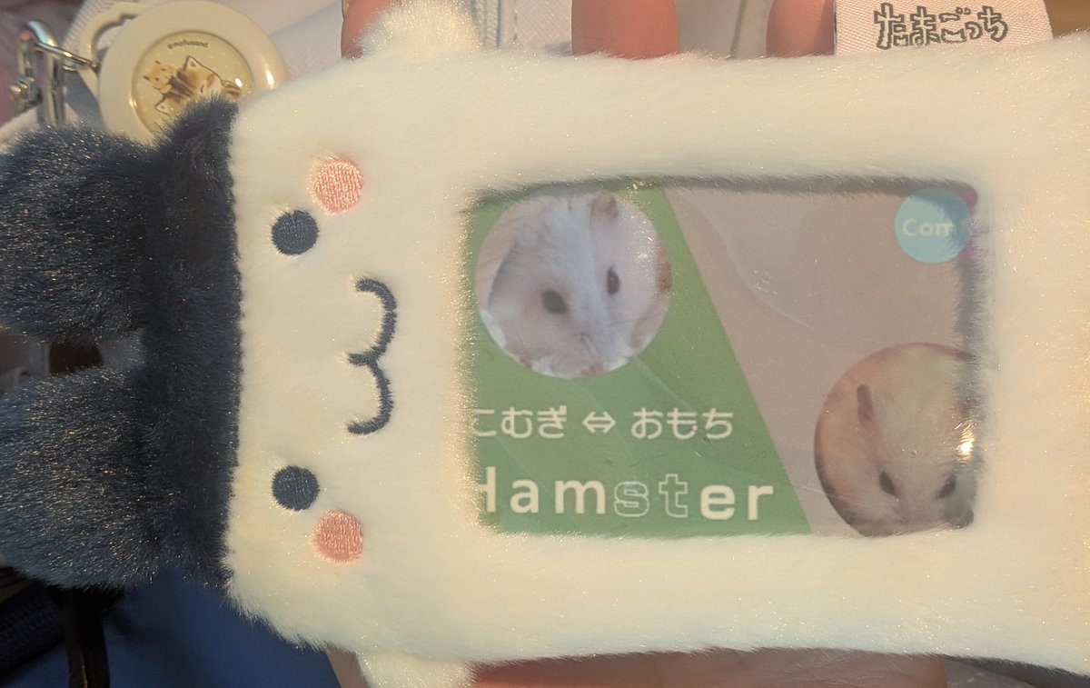 そういえばステッカー完成したの届いて娘喜んでさっそくSuicaに貼ってくれた 作ってよかった☺️