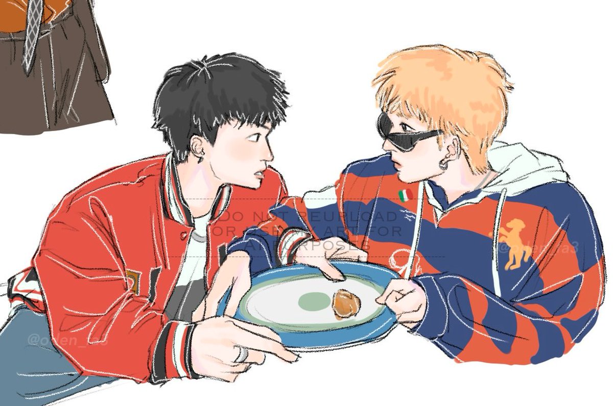 oden_fa3's tweet photo. いろいろ🍽
 #MAZZELファンアート https://t.co/T5yXBP9uY8