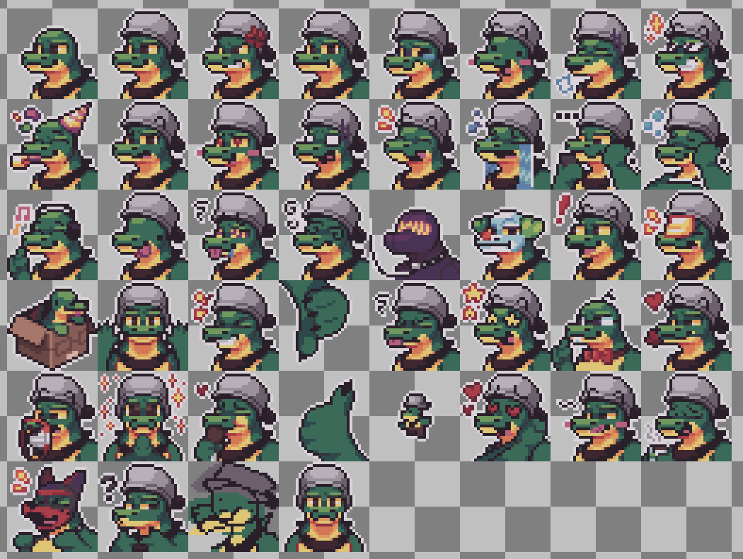 anisimovalex161's tweet image. Hi everyone! I made my sticker/emoji packs for telegram :3
 If you want, you can use it! Here's url: 

 Sticker: t.me/addstickers/An… 
 Emoji: t.me/addemoji/AnisC…

#pixelart #furry #sticker