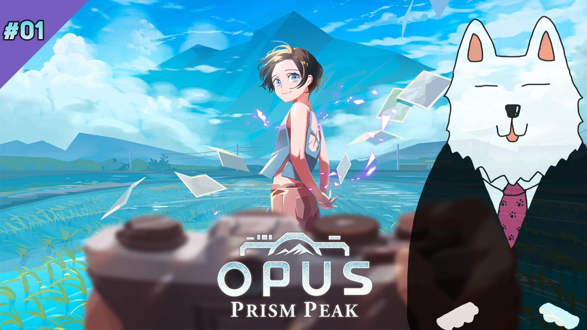 ━━✚📺配信告知📺✚━━ 

《配信日》
【4月18日 23:00～】

《タイトル》
【OPUS: Prism Peak】

《配信URL》
【youtube.com/live/z3ULX-rDx…】

遂に来た！楽しみにしてました！！やらせていただきます！！！🐶✨