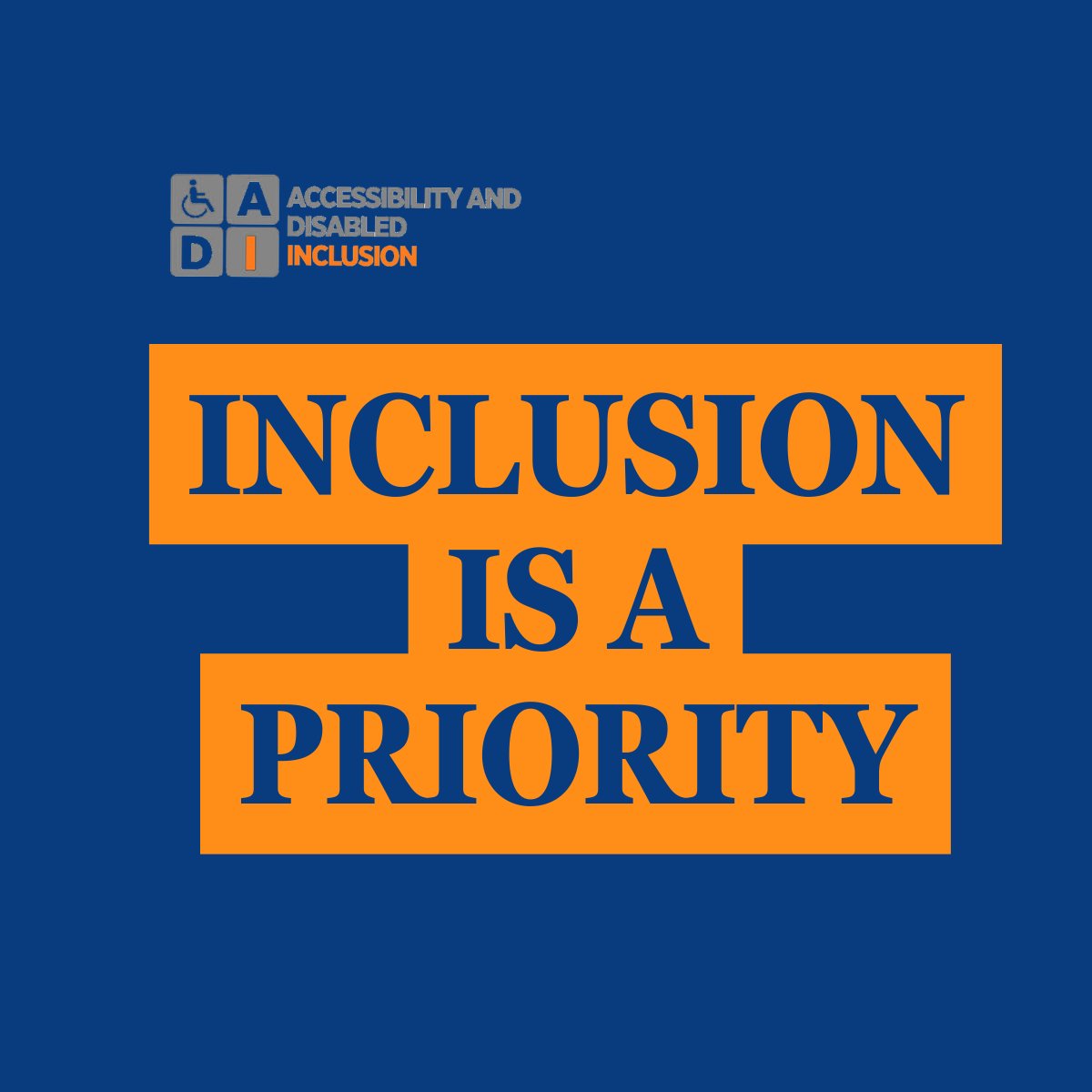 AdiContact's tweet image. #INCLUSION
#PRIORITY
#ADI