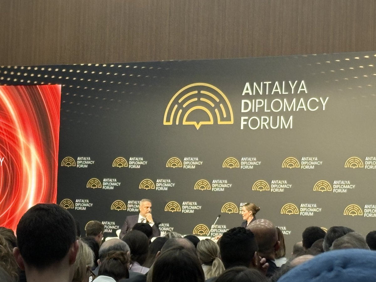 FulyaOzerkan's tweet image. #Turkey’s top diplomat says #Israel using security as a pretext to acquire ‘more land’ #ADF2026 @AFP