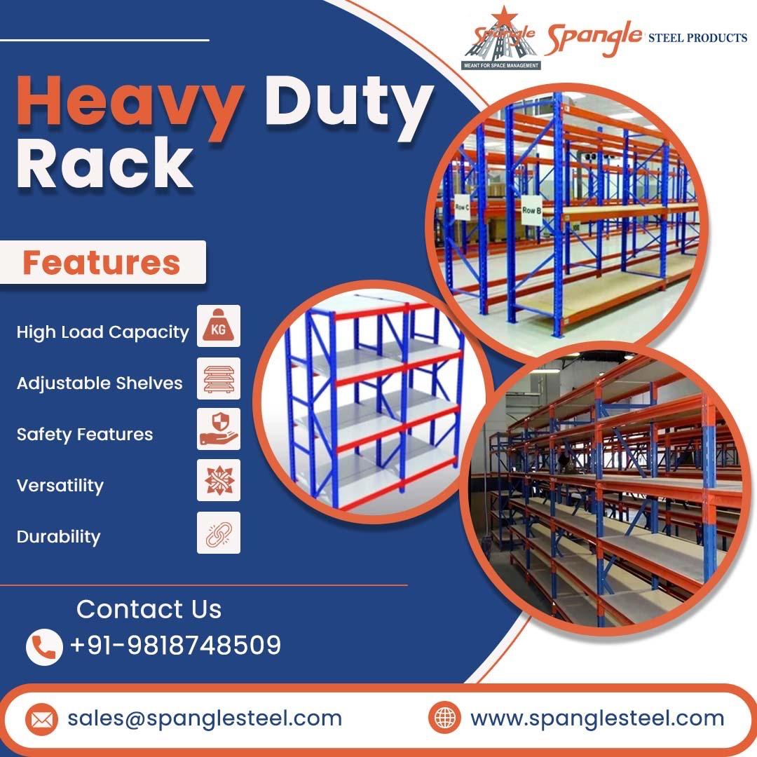spanglesteel's tweet image. Power up your storage with strong, reliable Heavy-Duty Racks 💪📦 Built for high load capacity and long-lasting performance.

📲 +91-9818748509
🌐 spanglesteel.in

#HeavyDutyRacks #WarehouseStorage #IndustrialRacks #StorageSolutions