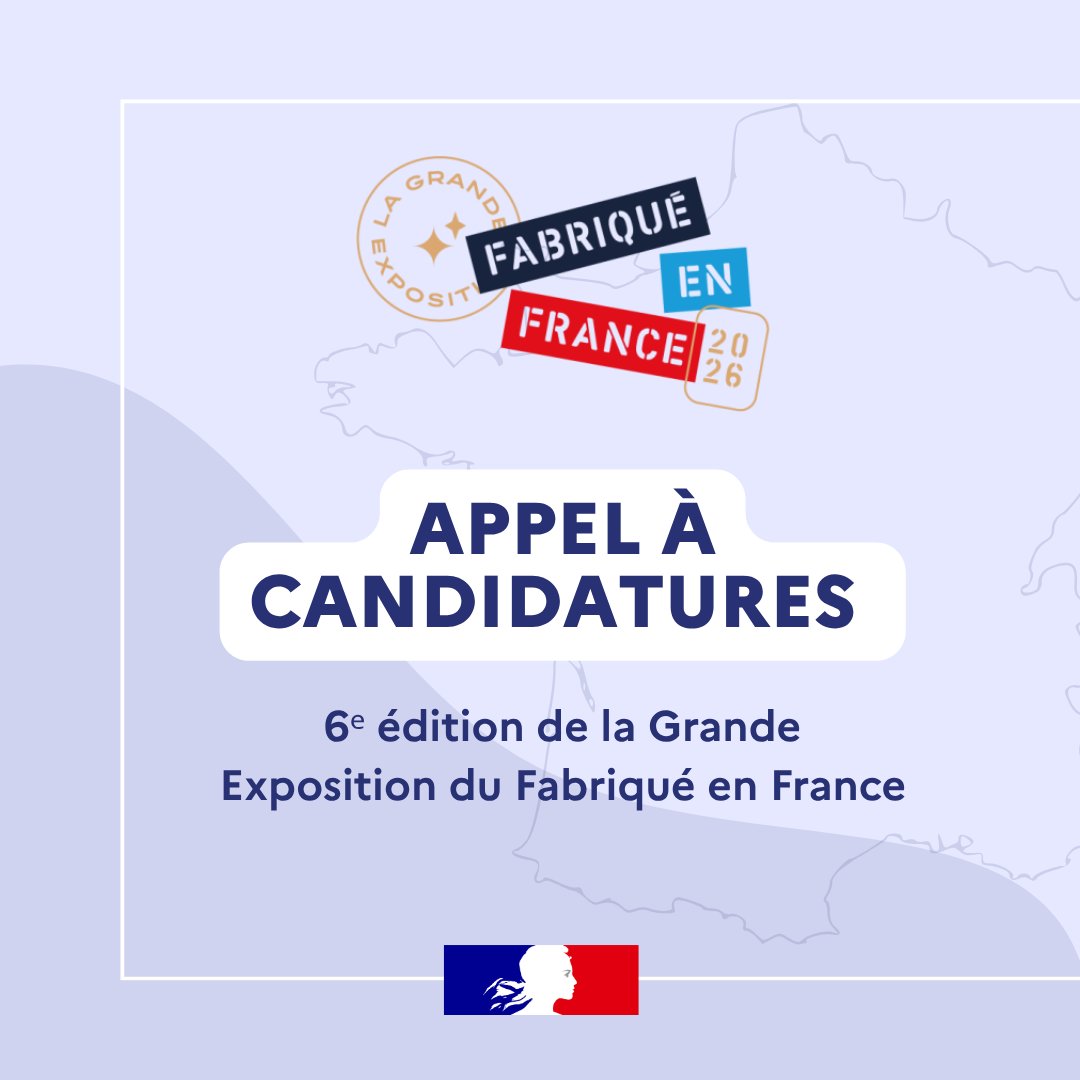 Image de Préfet de la Moselle - #AppelÀCandidatures 🇫🇷 | La Grande Exposition du Fabriqué en France revient en 2026

Entreprises, 