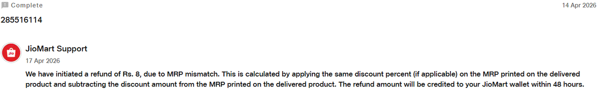 JioMartChorHai's tweet image. @jiomart_support
@Mukesh_Ambani_

And the blunder continuous unabated days, after weeks, after may be a month now! :) Shamless #JioMart and its #CustomerSupport.

#JagoGrahakJago #Jiomart_support #RIL #SandeepVaraganti