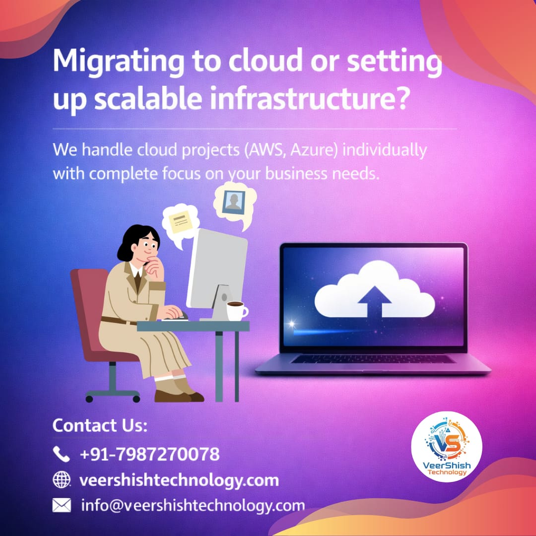 VeershishI74899's tweet image. Own the Cloud Shift Before Your Competitors Even Start
Contact Us:
📞 +91-7987270078
🌐 veershishtechnology.com
✉️ info@veershishtechnology.com

#CloudComputing #AWS #Azure #DigitalTransformation #TechSolutions #CloudMigration #ScalableInfrastructure #StartupGrowth