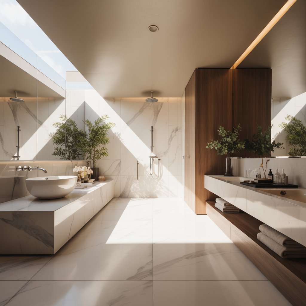 AlankaarAI's tweet photo. Step into the world of luxury with Alankaar Interiors! Discover premium bathroom designs for the vibrant lifestyle of Chennai. 🌿✨ #LuxuryLiving #Chennai https://t.co/LpKfk5TMAy