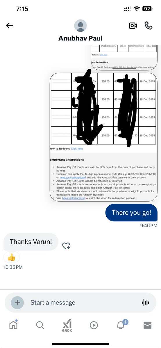 V_Singhal81's tweet photo. Best offer ever for American express cards is back with a bang!!        

Get Rs 4700 voucher of your choice on using my referral 🔥🔥

Below are screenshots of some of the people who have already received their vouchers. What are you waiting for!

DM for referral link! https://t.co/yNla0cpLXL