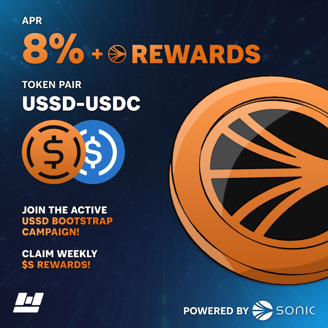 The best yield on stables is on Metropolis right now:

USSD - USDC
8% APR + weekly $S Rewards!

Simply join the DLMM Maker Vault below.
👇 👇 👇
