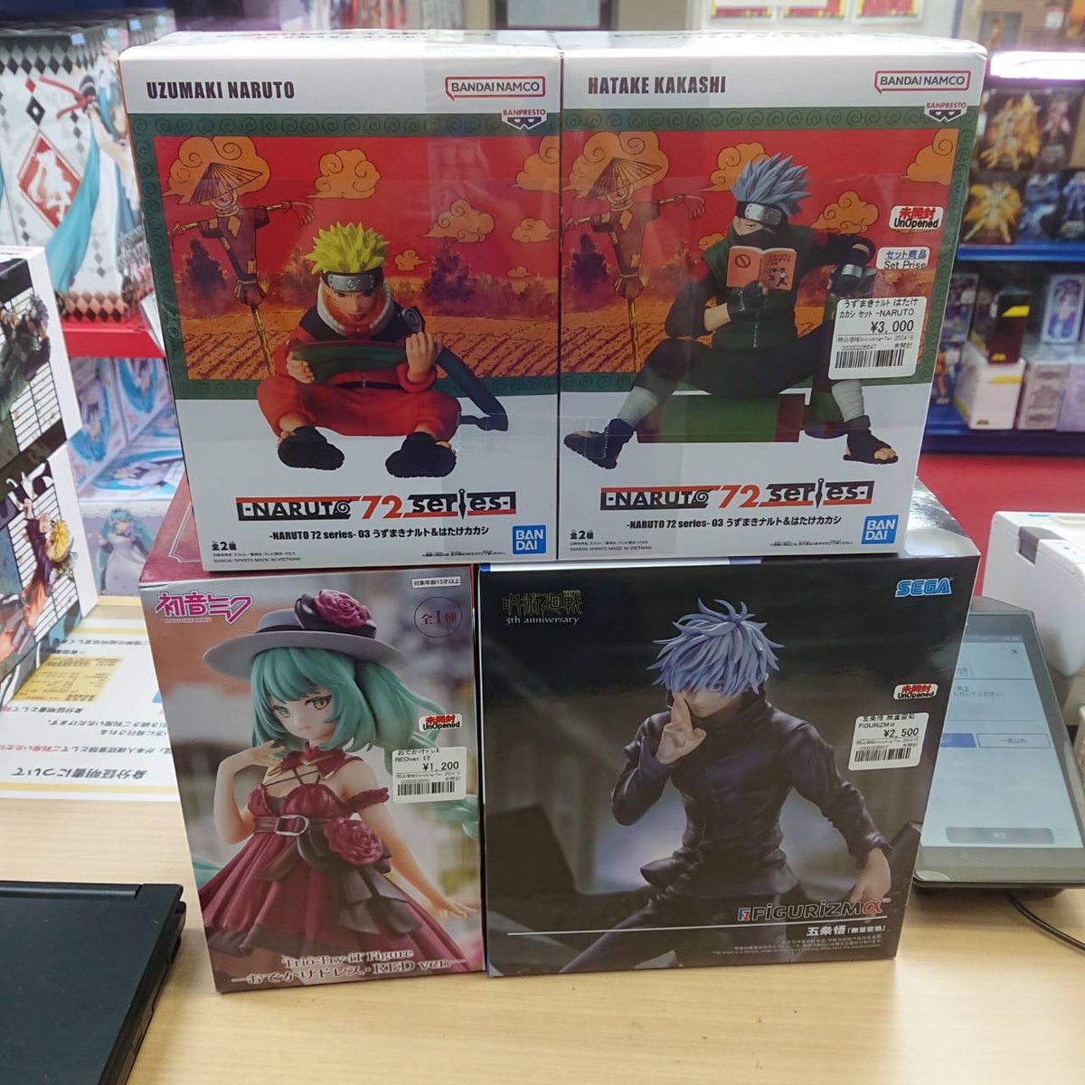 🔥🔥🔥買取情報🔥🔥🔥 □プライズフィギュア ・ナルト、初音ミク、呪術