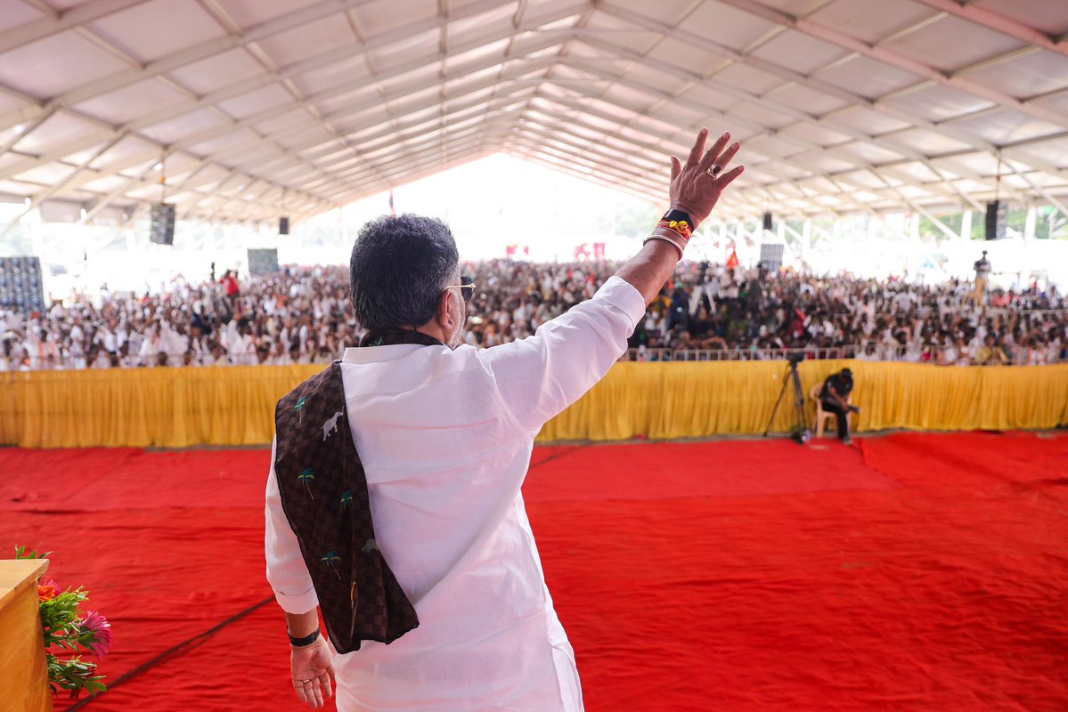 DK Shivakumar tweet media