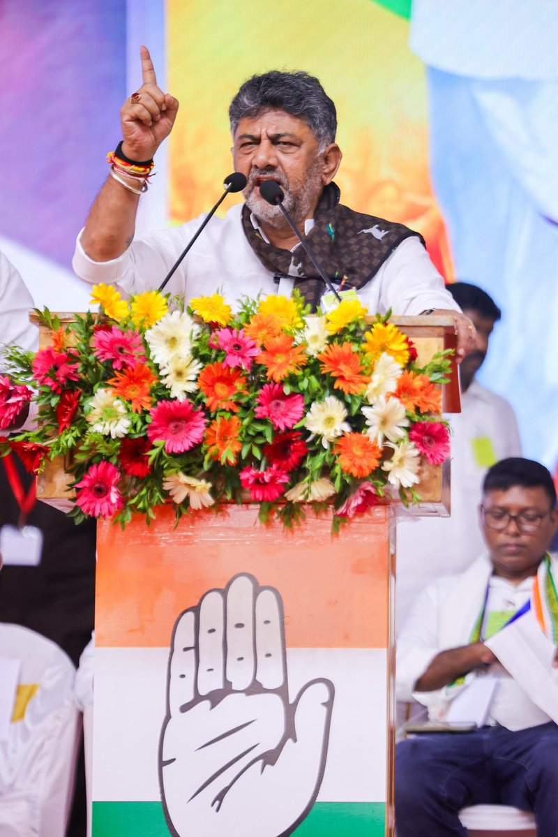 DK Shivakumar tweet media