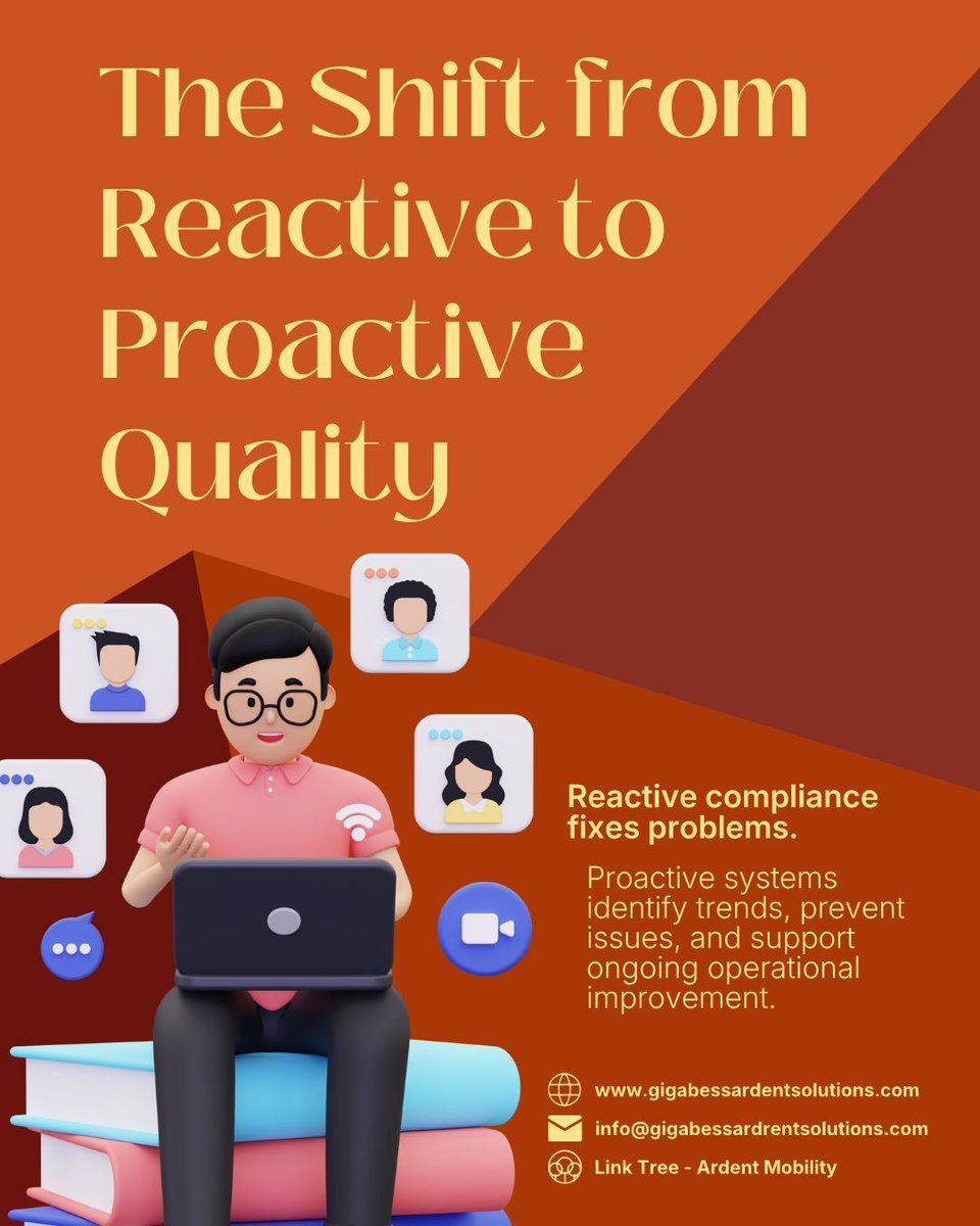 PhilipdeKock1's tweet image. Reactive fixes solve problems.
Proactive systems prevent them.

#QualityManagement #ISO #ContinuousImprovement #OperationalEfficiency #RiskManagement