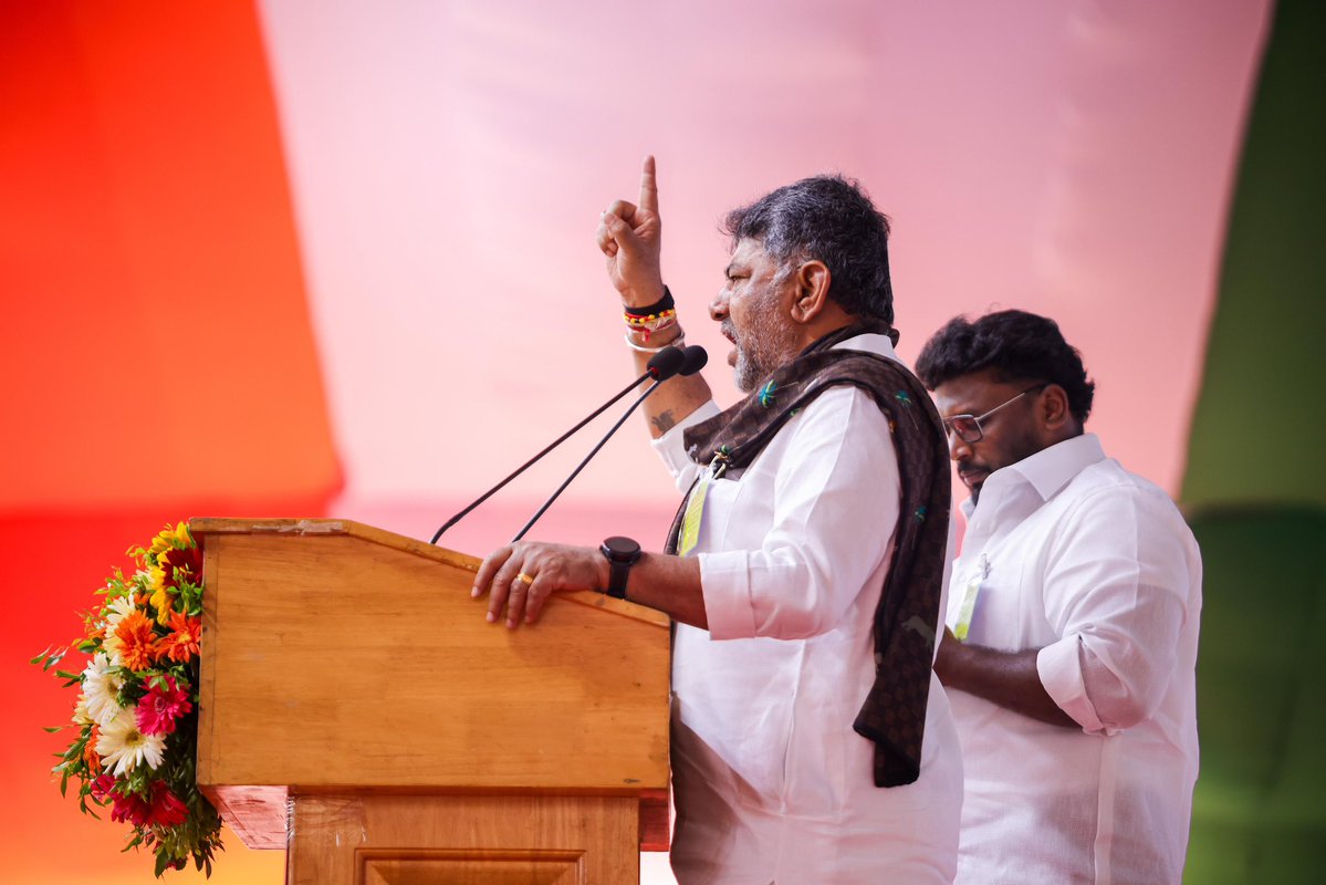 DK Shivakumar tweet media