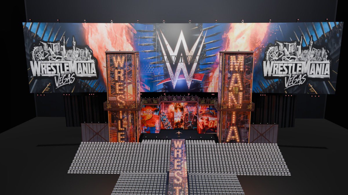 ssss_wrestling's tweet image. Wwe Wrestlemania 42 Stage In Blender 🔥🔥🔥 It Took Me 5 Hours To Make This……….Ofc I’m Not Gonna Make The Whole Stadium 💀🤣🤣

#WWE #Wrestlemania #Blender