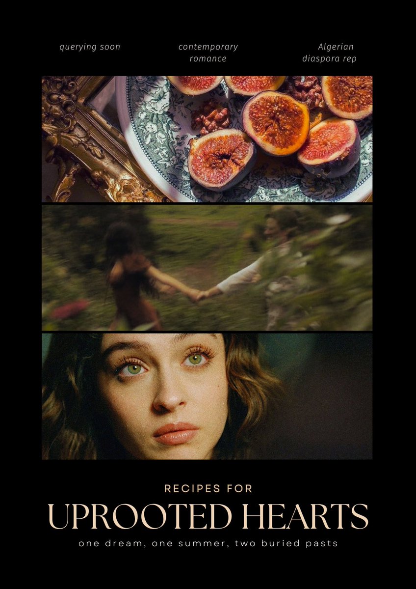 nessamoulay's tweet image. To save her late mother’s bakery from ruin, a 25yo baker accepts to cater her nemesis’ lavish wedding—unaware the job would include uncovering her mom’s buried past…and falling for the groom.

Querying Summer 2026

#A #R #PosterPit 💞