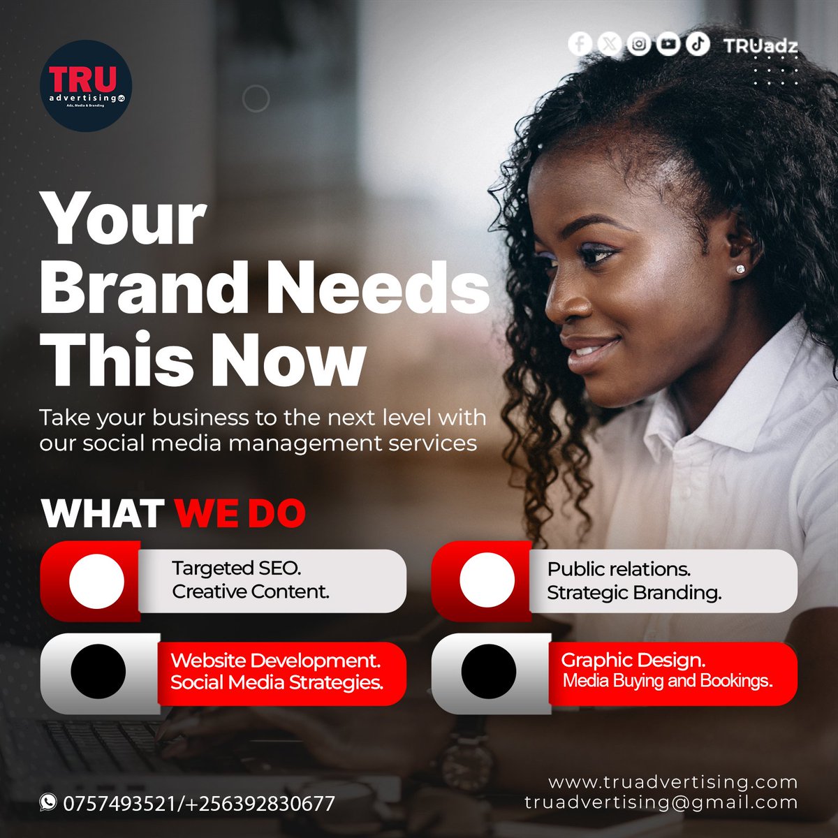 EddyBuuza's tweet photo. TRU-advertising Agency
We provide a fully managed marketing engine for companies ready to scale without the overhead of a massive internal department. 
We handle the specialized coordination and day-to- day execution, turning your high-level goals into consistent results. https://t.co/A673GCjymt