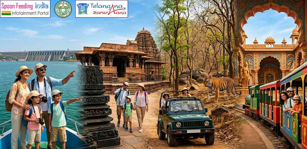 hydwebdesigner's tweet photo. హైదరాబాద్ నుంచే 9 అద్భుత వేసవి ట్రిప్స్!  
🐯 Tiger Safari ₹800 
🏛️ UNESCO Temple ₹40 
🎬 Film City ₹1,150 
⛵ Lake Boating ₹100  

పూర్తి తెలుగు గైడ్ → https://t.co/CpVEalCI1x

#తెలంగాణ #HyderabadTravel #TeluguTravel #Hyderabad https://t.co/ZPPoT2I4sp