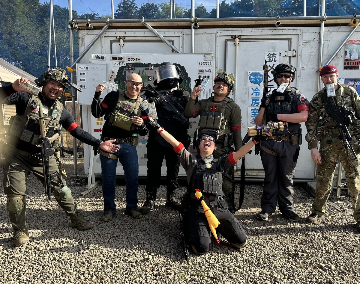TAirsoftgroup's tweet photo. Another awesome day for airsoft! Thank you @survivalfield39 ! Daishougun Field!!

#tokyoairsoftgroup https://t.co/8HwBgTPvbM
