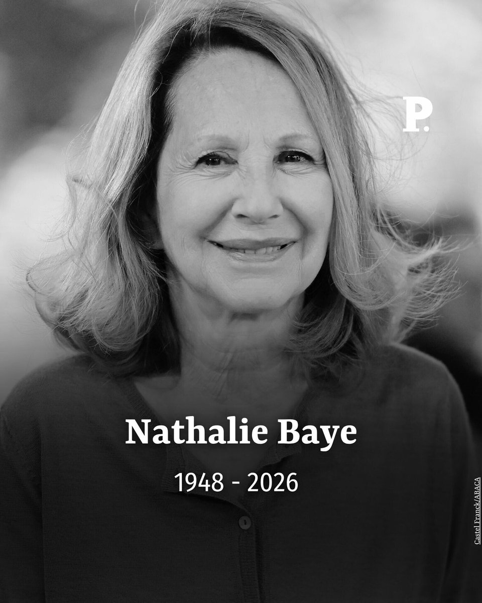LePoint's tweet photo. ⚫L'actrice Nathalie Baye est morte à l’âge de 77 ans ➡️ https://t.co/G0RZqjpLd5 https://t.co/vuXjm8ooGc