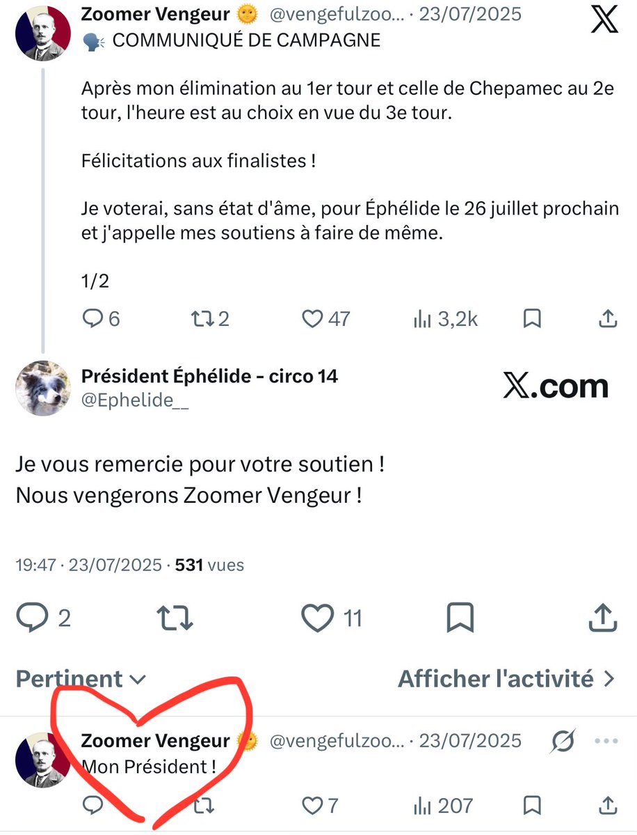Président Éphélide - circo 14 tweet media