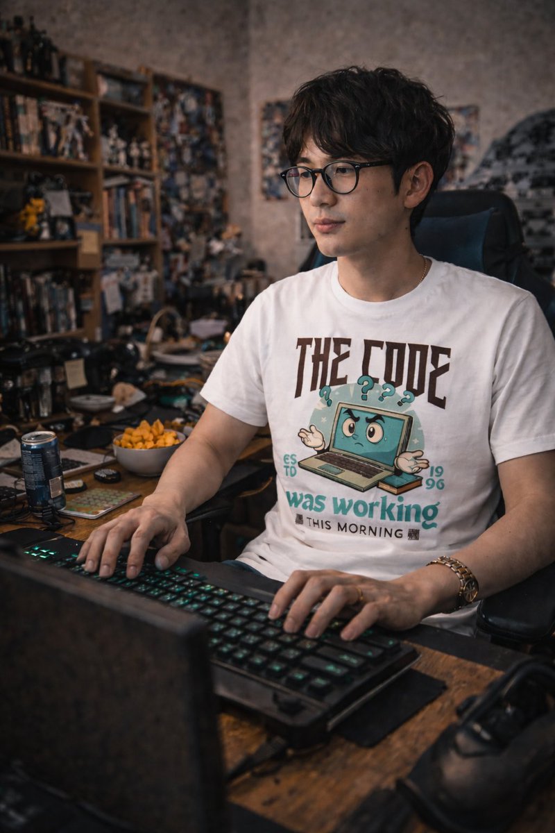 itsdiscove45732's tweet image. It worked this morning… 💻😅

👉 redbubble.com/i/t-shirt/The-…

#Coding