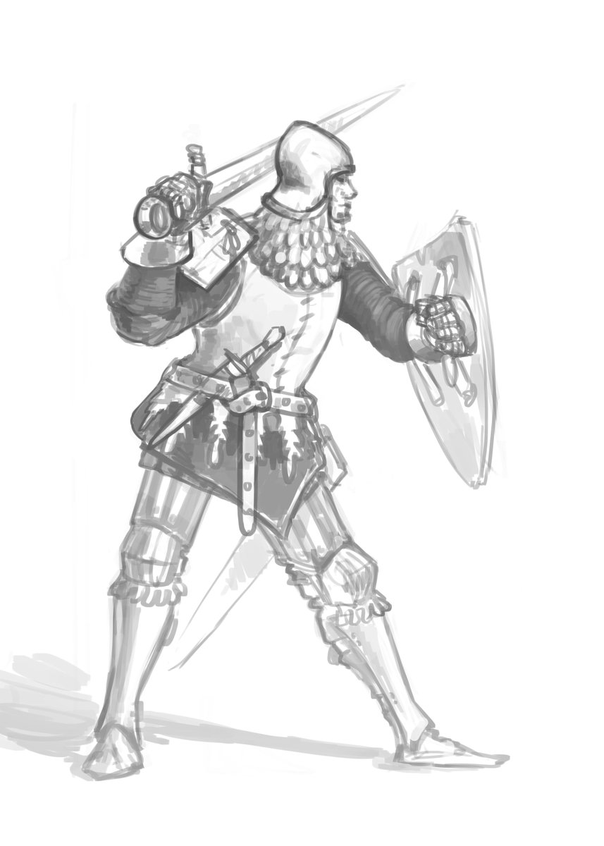 degradatus's tweet image. Sketch #4   

#Armor #Medieval #Sketch