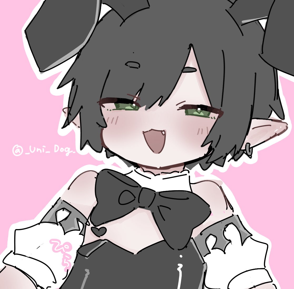 _Uni_Dog_'s tweet photo. ♂ララバニーの胸部分をペロンってしたい https://t.co/kqM1LFSGqr