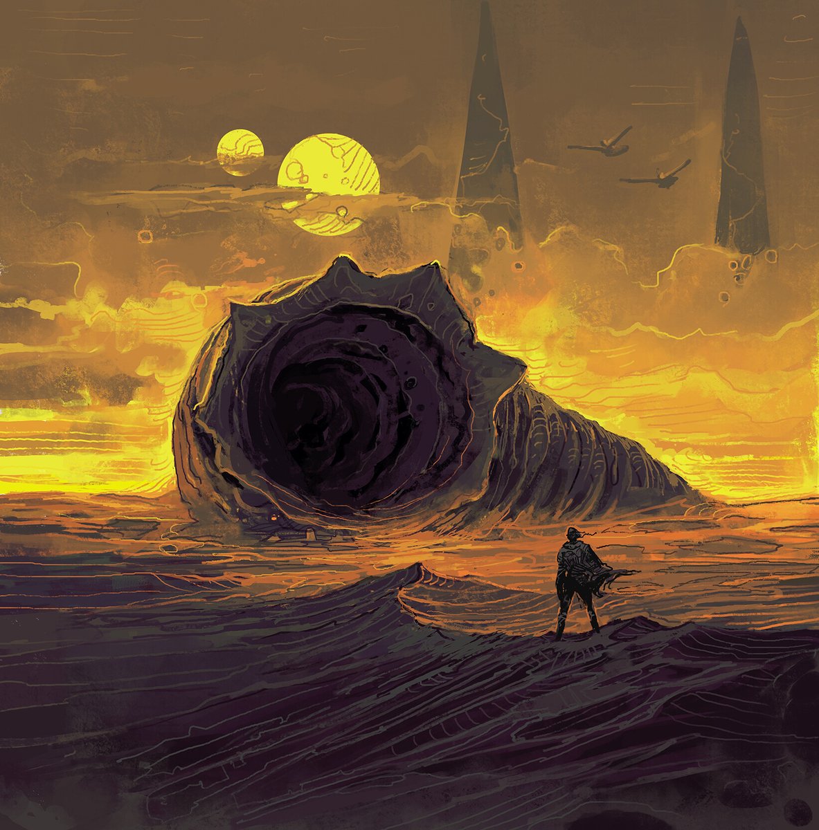 rezaafsharr's tweet photo. Shai-Hulud https://t.co/LjrHDRj5uF