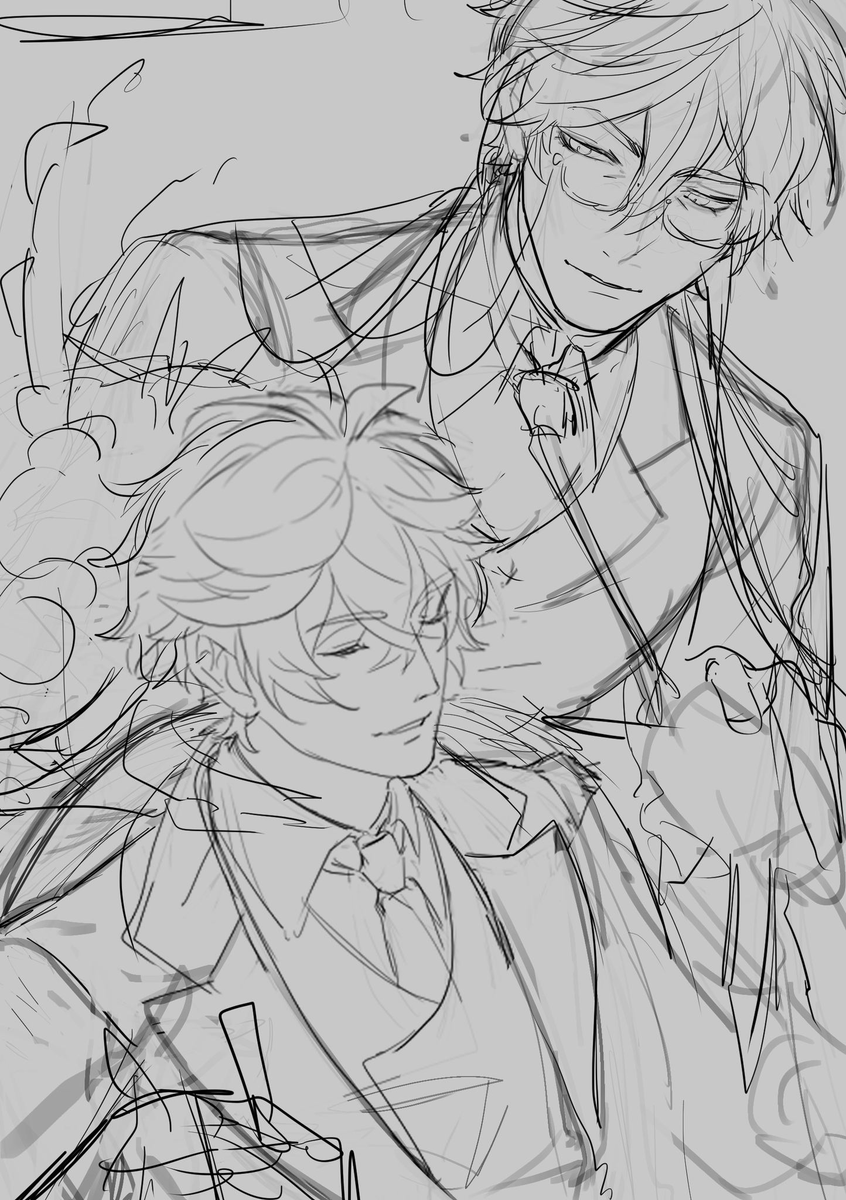 Another mafia WIP I'll never be able to finish.
#ZhongChi #鍾タル