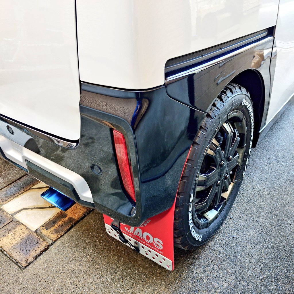 x_doronpa_x's tweet image. 洗車オワタ✨🚘🧽🪣

#洗車
#carwash
#デリカミニ
#delicamini