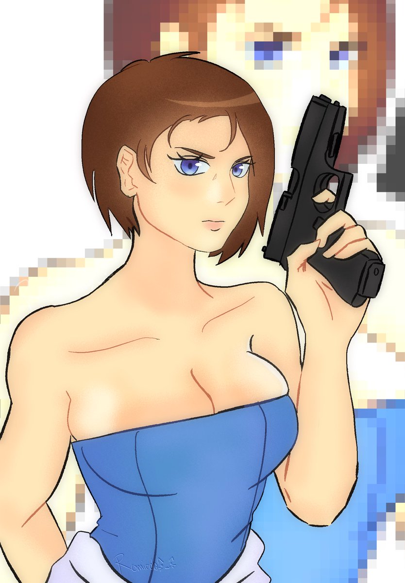 Romikolajj's tweet image. Jill !!

#resident #jillvalentine #re3 #fanart