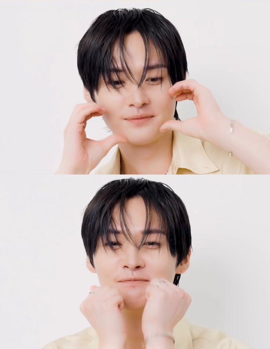 lknyangie's tweet image. grown man aegyo for my birthday #yes